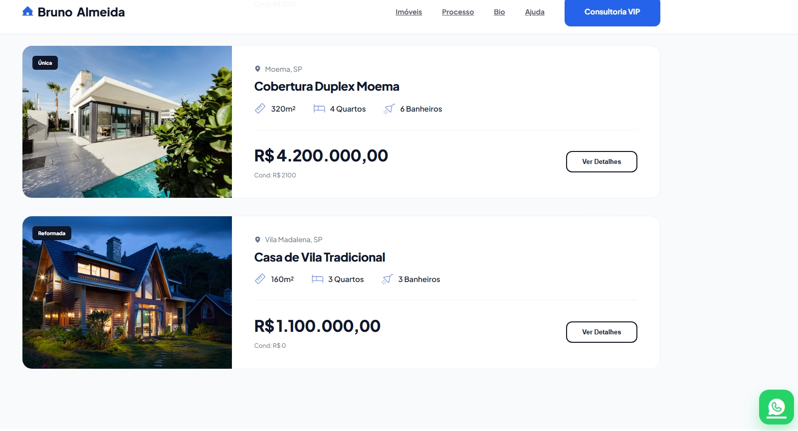 Site Corretor de Imóveis