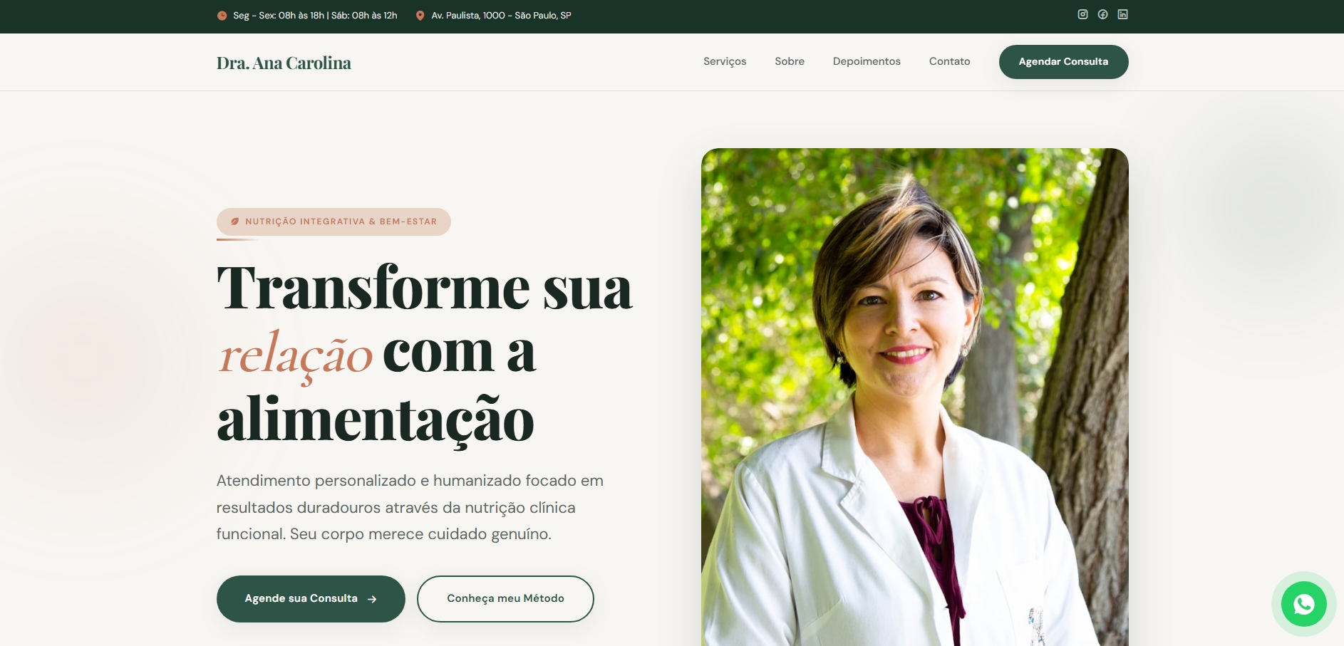 Site Nutrologia