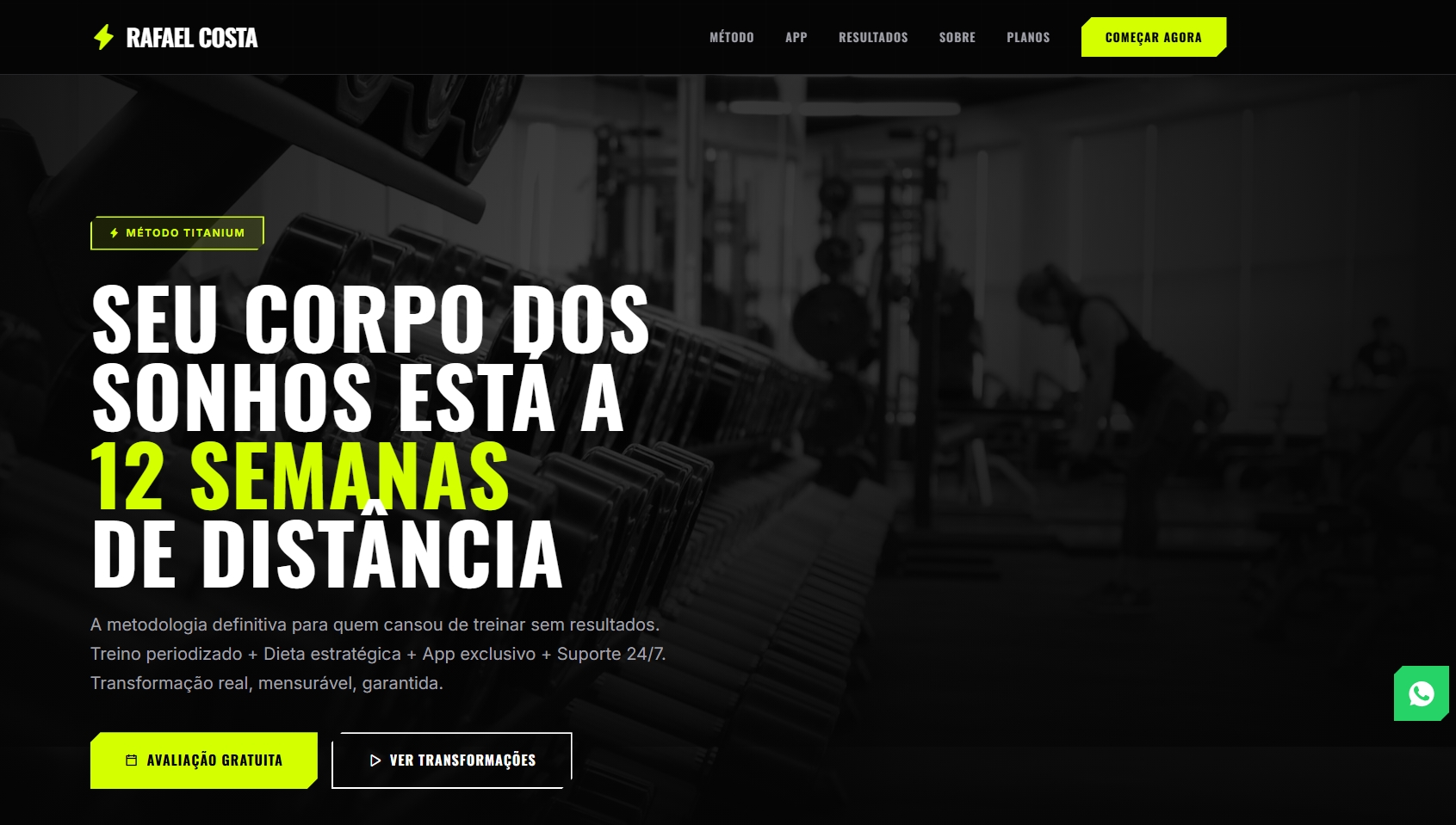 Site Personal Trainer